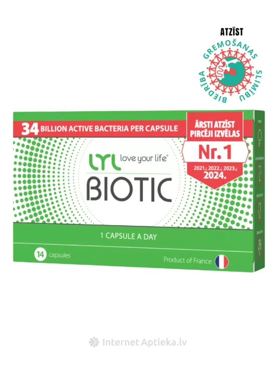 LYL BIOTIC, 14 kapsulas