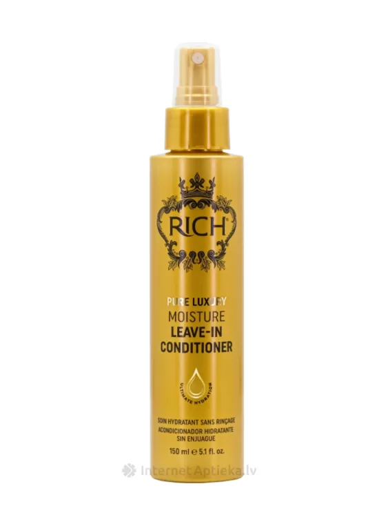 RICH Pure Luxury Moisture Leave-In Kondicionieris, 150 ml