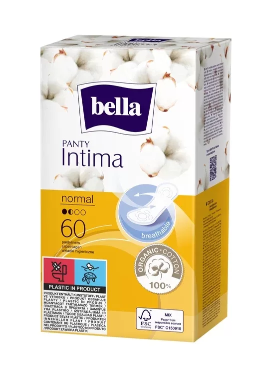 BELLA INTIMA Normal ikdienas ieliktnīši, 60 gab.