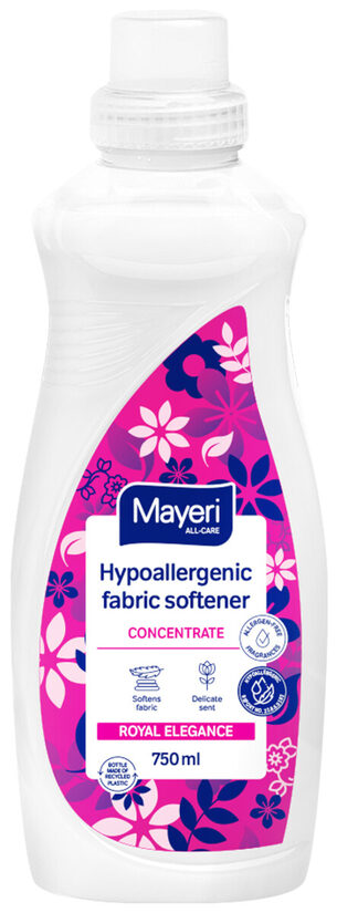  Mayeri Hipoalerģisks veļas mīkstinātājs Royal Elegance 750ML