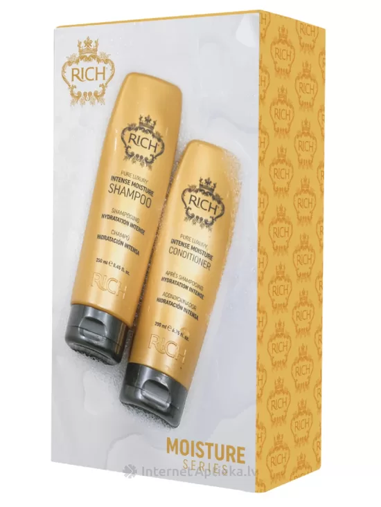 RICH Intensīvi mitrinošs komplekts, 250+200 ml