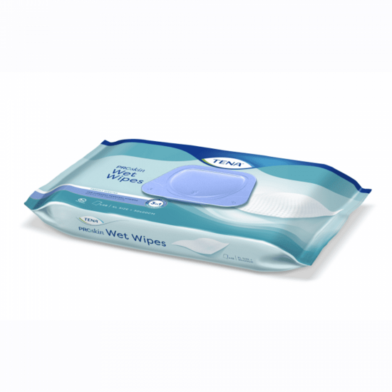 TENA Wet Wipes mitrās salvetes, 48 gb.