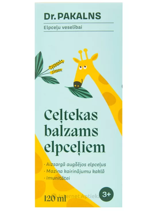 Dr.Pakalns Ceļtekas balzams, 120 ml