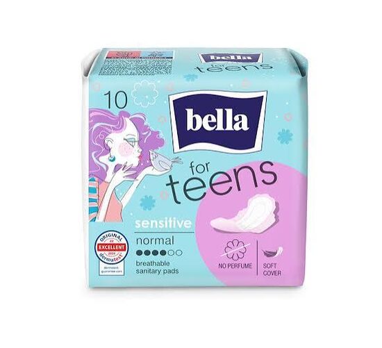 BELLA FOR TEENS Ultra Sensitive higiēniskās paketes, 10 gab.