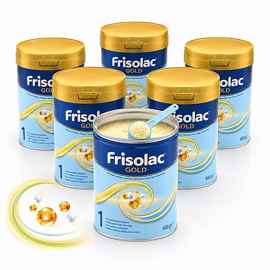 Frisolac® Gold 1 (0-6 mēn.) (6x400g) - IZDEVĪGI!