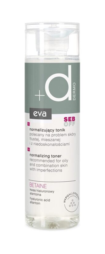 EVA DERMO SEB OFF normalizējošs toniks sejai, 200 ml