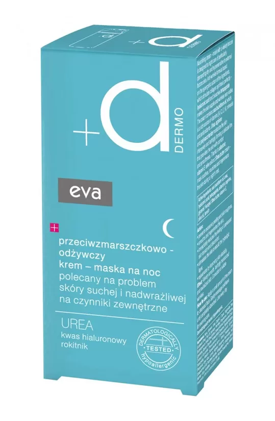 EVA DERMO barojošs pretgrumbu nakts krēms – maska sausai ādai, 50 ml
