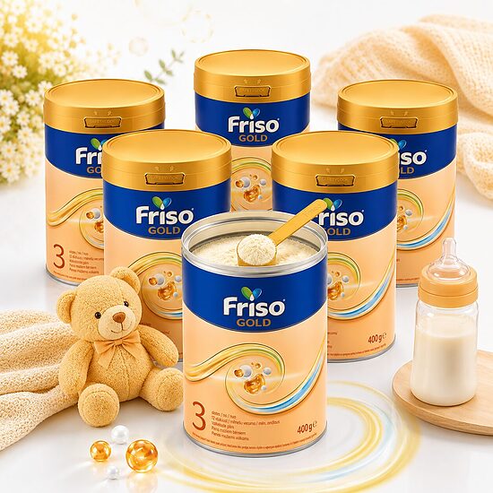 Friso® Gold 3 (12+mēn.) (6x400g) - IZDEVĪGI!