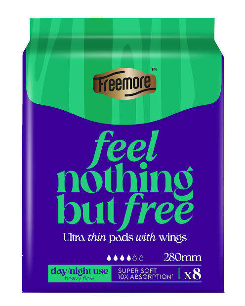 Freemore īpaši plānas nakts paketes, 8 gab