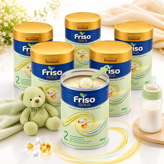 Friso® Gold 2 (6-12 mēn.) (6x400g) - IZDEVĪGI!