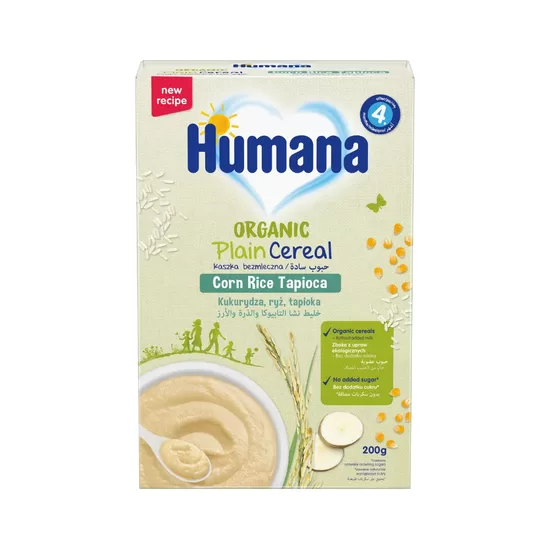 Humana BIO kukurūzas-rīsu-tapiokas putra 200g