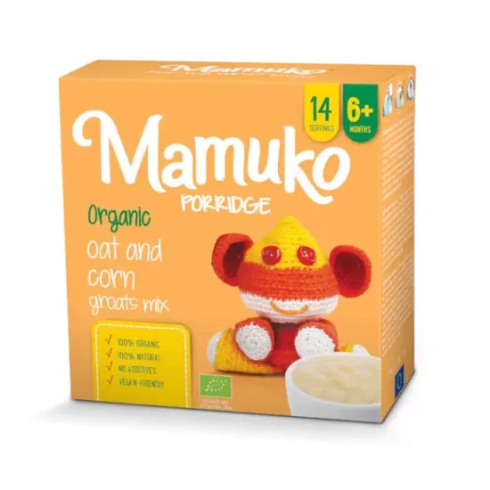 MAMUKO BIO auzu un kukurūzas putra 240g