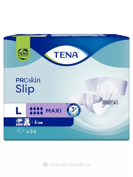 TENA Slip Maxi L autiņbikses, 24 gb.