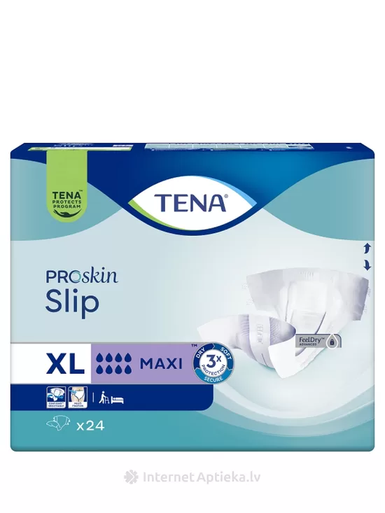TENA Slip Maxi XL autiņbikses, 24 gb.