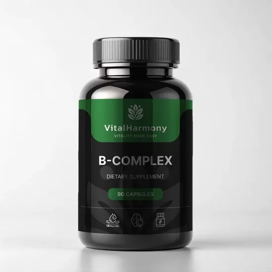 VitalHarmony B-Komplekss – 90 kapsulas