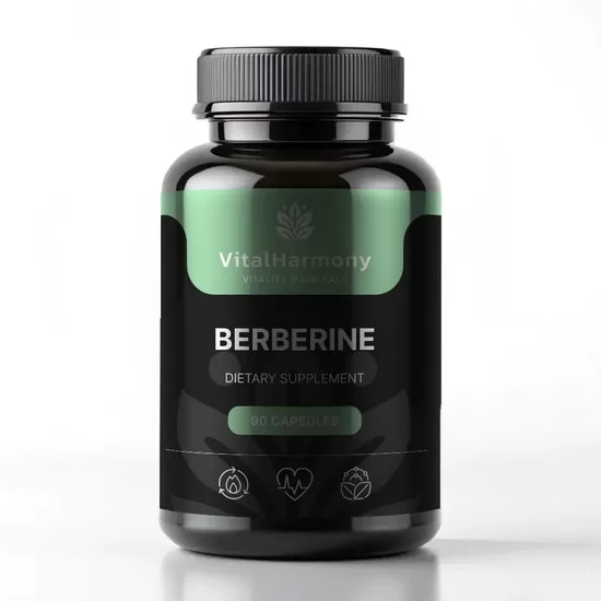 VitalHarmony Berberīns 500 mg 90 kapsulas