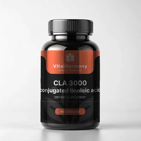 VitalHarmony CLA 3000 90 mīkstās kapsulas