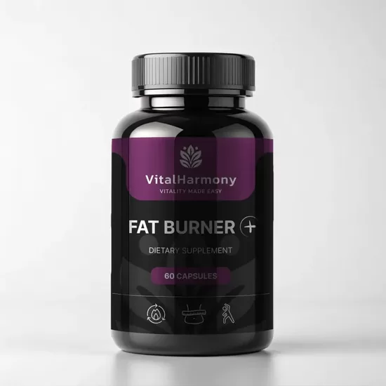 VitalHarmony FAT BURNER PLUSS - 60 kapsulas