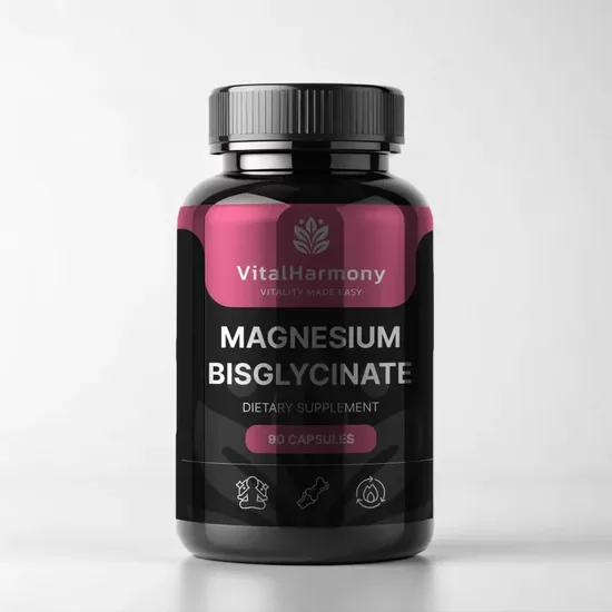 VitalHarmony Magnija Bisglicināts 90 kapsulas