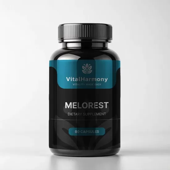 VitalHarmony Melorest - dabīgs miega atbalsts 90 kapsulas