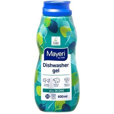  Mayeri All-Care želeja trauku mazgājamai mašīnai 600ml 