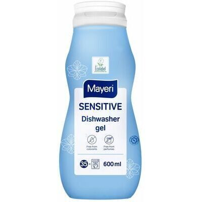  Mayeri Sensitive želeja trauku mazgājamai mašīnai 600ml 