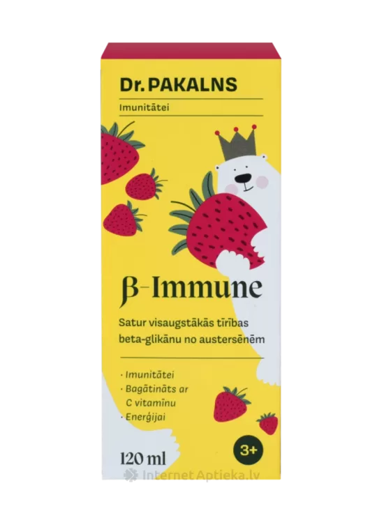 Dr. Pakalns β – IMMUNE 3+, 120 ml