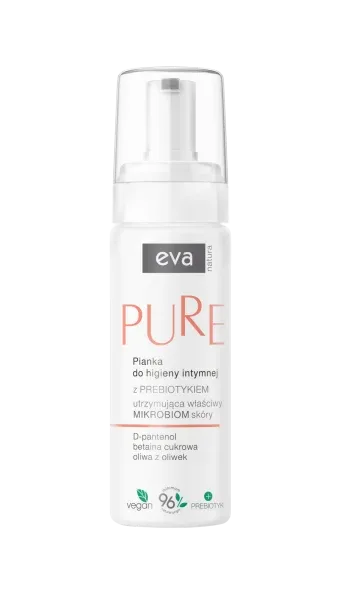 EVA NATURA intīmās mazgāšanas putas ar prebiotikām, 150 ml