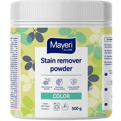  MAYERI All-Care Color traipu tīrīšanas līdzeklis ar žults enzīmu 500g 