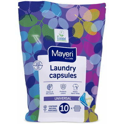  Mayeri All-Care Universal veļas mazgāšanas kapsulas 10gab