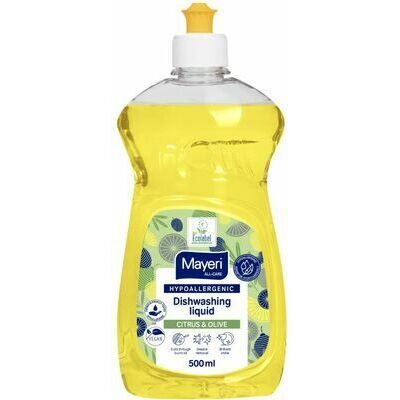 Mayeri Hipoalerģisks trauku mazgāšanas līdzeklis Citrus&Olive 500ml 