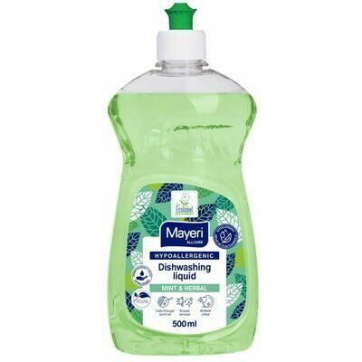 Mayeri Hipoalerģisks trauku mazgāšanas līdzeklis Mint&Herbal 500ml 