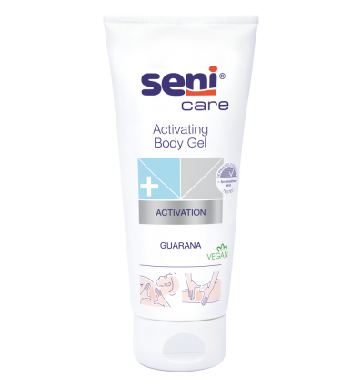 SENI CARE aktivizējošs ķermeņa gels ar guaranu, 200ml