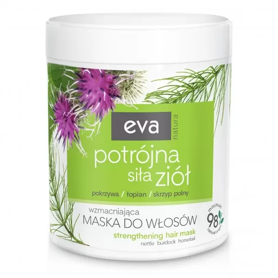 EVA NATURA Stiprinoša matu maska, 500ml