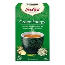 YOGI TEA® Green Energy - zaļā tēja - atsvaidzinoša, 17gab x 1,8g