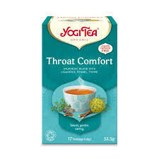 YOGI TEA® Throat Comfort - tēja kakla veselībai, 17gab x 1,9g