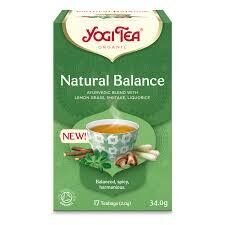 YOGI TEA® Natural Balance - tēja dabiskam balansam, 17gab x 2g