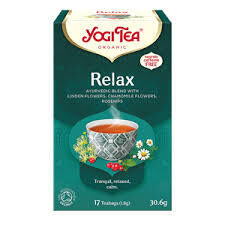 YOGI TEA® Relax - nomierinoša tēja, 17gab x 1,8g