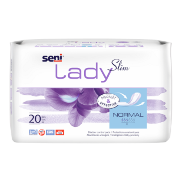 SENI LADY NORMAL uroloģiskie ieliktņi sievietēm, 20gab. (3 piles)