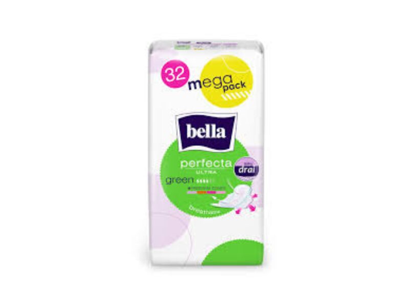 BELLA PERFECTA Ultra Green higiēniskās paketes, Mega pack 32gab.