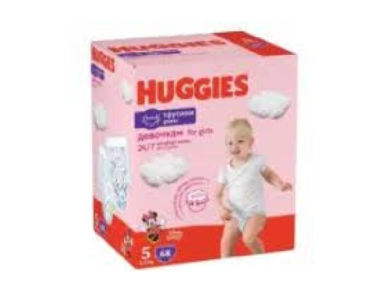 HUGGIES Pants S5 biksītes Girl (12-17kg), 68gab. kaste