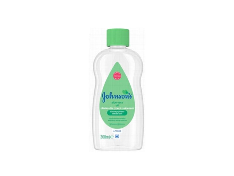 Johnson's  Eļļa ar alvejas ekstraktu, 200ml
