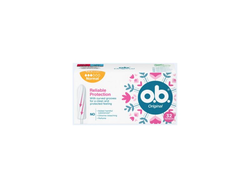 O.B. Higiēniskie tamponi Original Super Plus, 16gab.