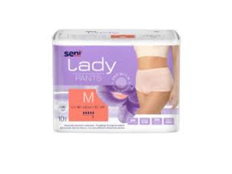 SENI LADY PANTS uzsūcoša apakšveļa sievietēm, M vai L izmērs, 10gab.