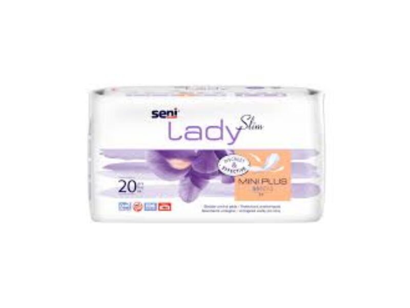 SENI LADY SLIM MINI PLUS uroloģiskie ieliktņi sievietēm, 20gab. (2,5 piles)