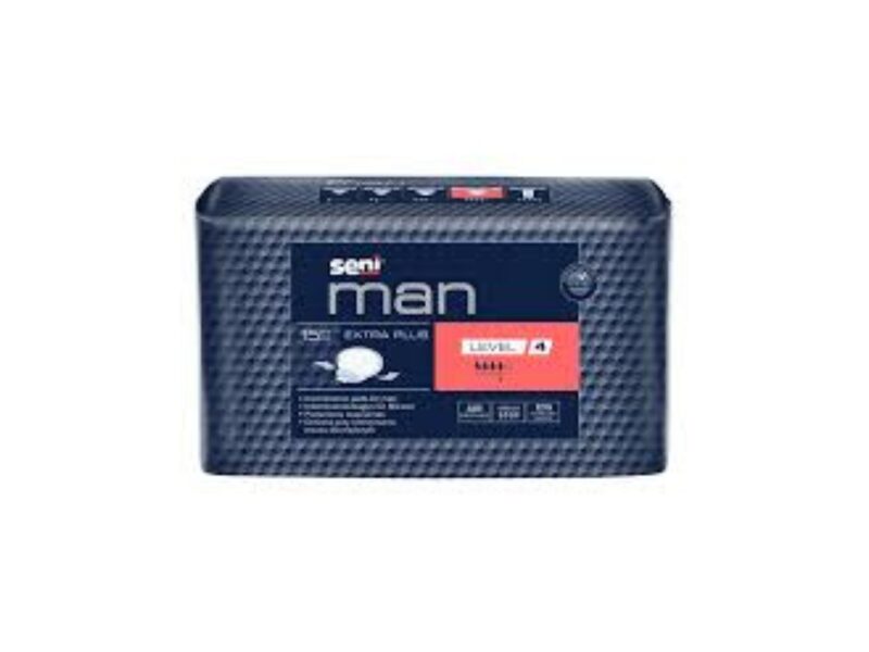 SENI MAN EXTRA PLUS (Level 4) uroloģiskie ieliktņi vīriešiem, 15gab.